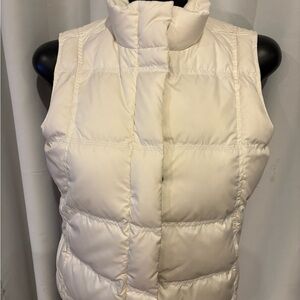 Eddie Bauer Cream  Puffer Vest